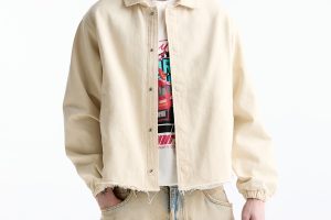 STWD JACKET WITH WAIST SEAMS