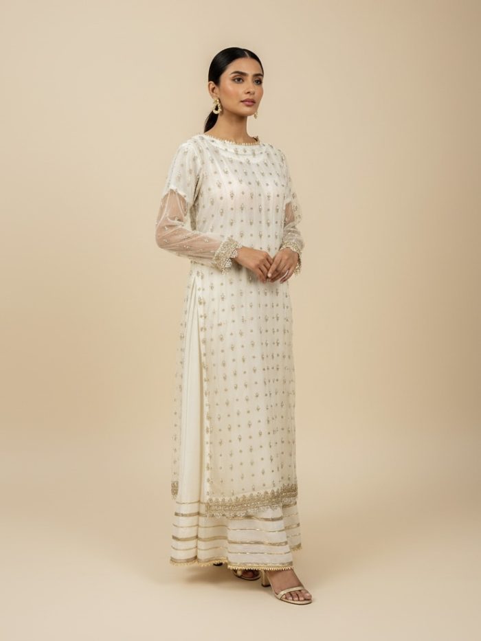 Lavish Organza Frock 3-Piece Dress - Image 2