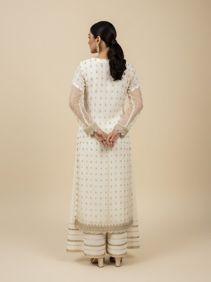 Lavish Organza Frock 3-Piece Dress - Image 4