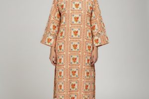 Elegent Printed Khaddar 2-Piece Dress